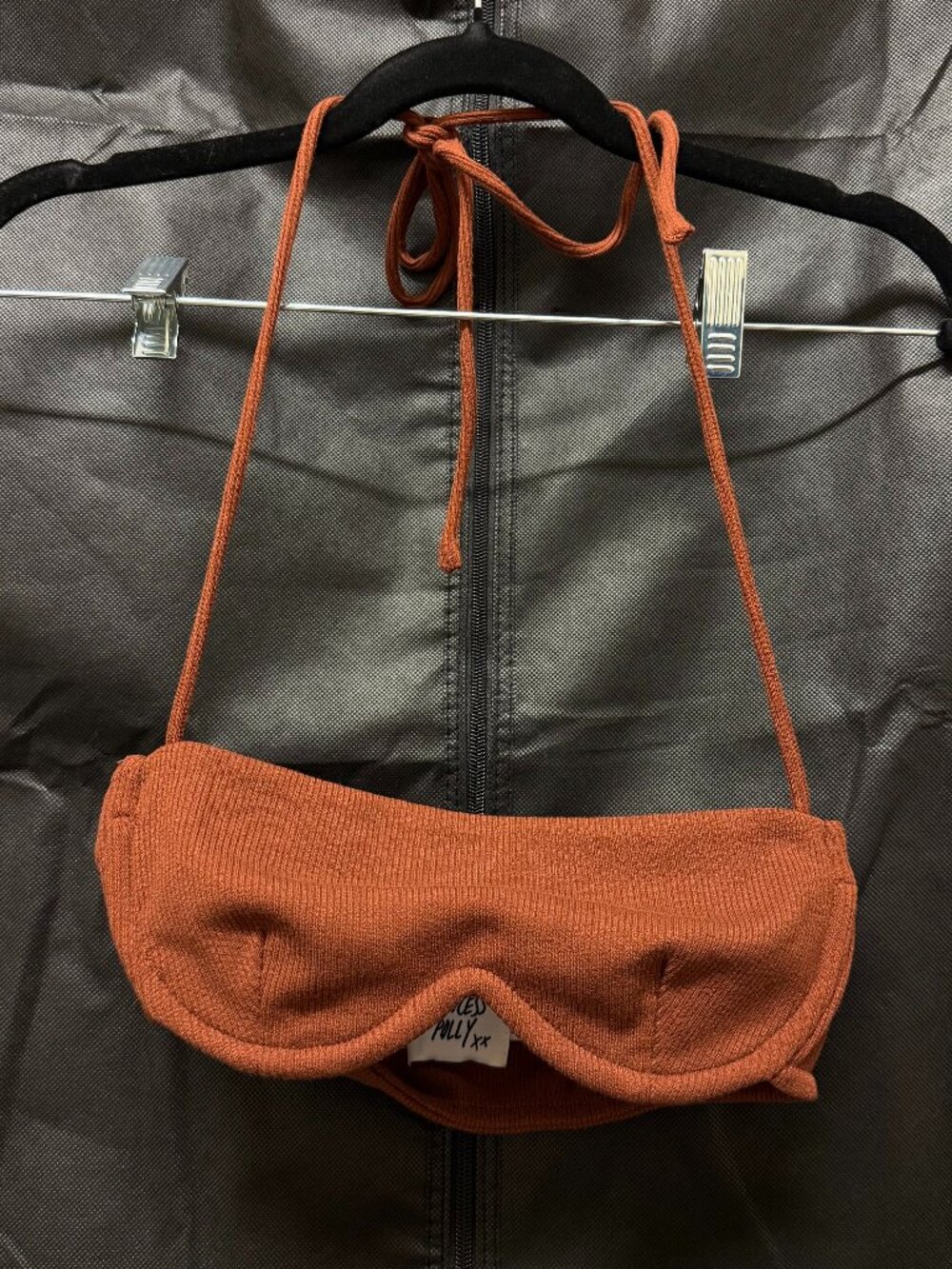 Princess Polly: Becca Crop Top Brown - Size US 2